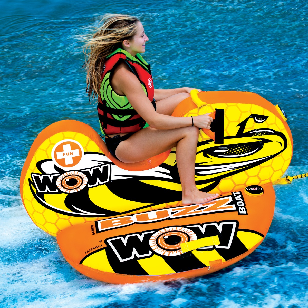 1 person towable WOW Buzz Boat