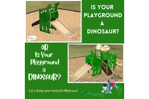 Is your playground a dinosaur?