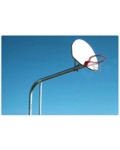Sportsplay Tandem Six Basketball Backstop Acrylic Rect/ Official Goal