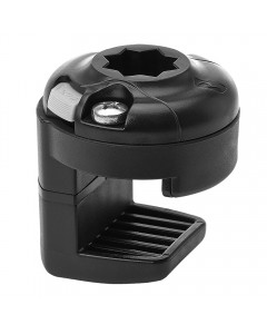 RAILBLAZA PONTOON 28-32 SQUARE RAIL 1 1/8" TO 1 1/4" - BLACK [03-4149-11]