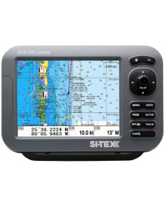SITEX GPS CHART-DUAL FREQUENCY 600W SONAR SYSTEM - 8" COLOR [SVS-880CF+]