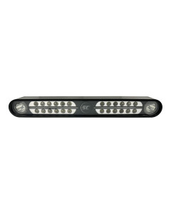 SHADOW-CASTER EAGLE RAY LED LIGHT BAR BLACK HOUSING DUAL [SCM-EAGLE-RAY-BK]