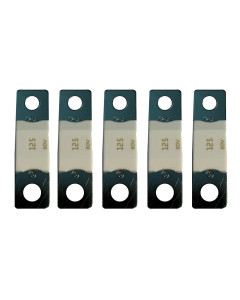 VICTRON MEGA-FUSE 125A/80V CERAMIC (PACKAGE OF 5) [CIP138125020]
