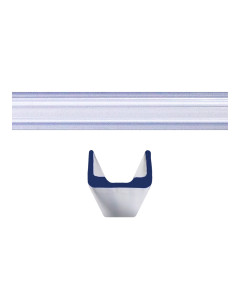 SHADOW-CASTER MARINE MINI  NEON TRACK 1 METER  [SCM-AL-MINI-TRACK-HDPE-1M]