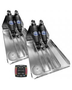 BENNETT MARINE BOLT 14X20  DUAL ELECTRIC TRIM TAB SYSTEM [BOLT1420HD-OBI]