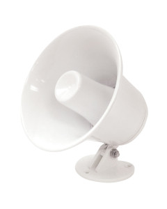 SPECO SPC-5P 5 ROUND PA SPKR. WHITE ABS 15W MAX. 3.5MM PLUG [SPC-5P]