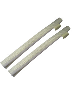 DAVIS SECURE REMOVABLE CHAFE GUARDS WHITE (PAIR) [395]