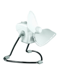CAFRAMO CHINOOK 120VAC 2-SPEED 7" DESK FAN WHITE  6' CORD [707CHWBX]