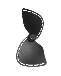 CAFRAMO REPLACEMENT BLADE FOR CHINOOK W/ ROCKER SWITCH BLACK [70733BBG]