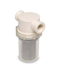 SHURFLO 3/4" RAW WATER STRAINER 50 MESH SCREEN [253-220-01]