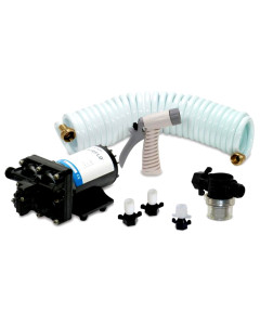 SHURFLO BLASTER II WASHDOWN KIT W/ 25' HOSE 12 VDC 3.5 GPM [4338-121-E07]