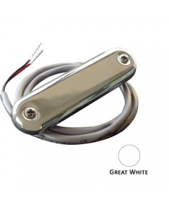 SHADOW-CASTER GREAT WHITE COURTESY LIGHT W/2' LEAD WIRE [SCM-CL-GW-SS-4PACK]