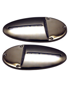 INNOVATIVE LIGHTING LED  DOCKING LIGHT - MIRRORED [585-0220-7]