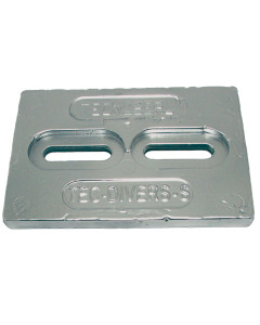 TECNOSEAL MINI ZINC PLATE ANODE 6" X 4" X 1/2" [TEC-DIVERS-S]