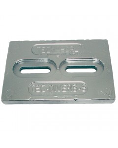 TECNOSEAL MINI ALUMINUM PLATE ANODE 6" X 4" X 1/2" [TEC-DIVERS-SAL]