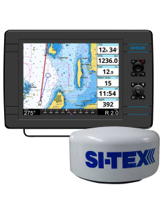SITEX NAVPRO1200 W/ MDS-15WIFI 20" DIGITAL RADOME RADAR W/ [NAVPRO1200R]