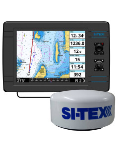 SITEX NAVPRO1200F W/ MDS-15 WIFI 20" DIGITAL RADOME RADAR [NAVPRO1200FR]