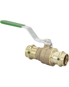 VIEGA PROPRESS 2" ZERO LEAD BRONZE BALL VALVE W/ STAINLESS [79948]