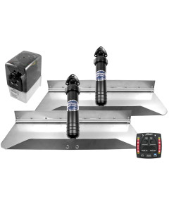 BENNETT MARINE 24X9 HYDRAULIC TRIM TAB SYSTEM WITH ONE BOX [249OBI]