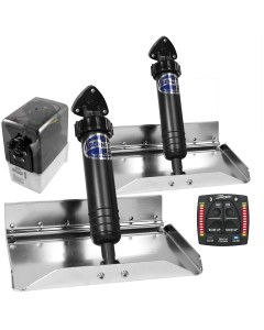 BENNETT MARINE 12X9 SPORT TAB SYSTEM WITH ONE BOX INDICATION [ST9OBI]