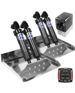 BENNETT MARINE 12X12 SPORT TAB SYSYTEM WITH ONE BOX  [ST12OBI]