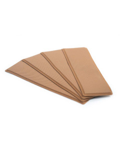 SEADEK 3.75" X 12.75" X 5MM 4-PIECE STEP KIT MOCHA [23903-80085]