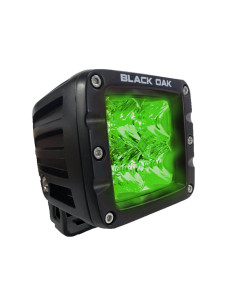 BLACK OAK 2" HOG HUNTING GREEN LED POD LIGHT [2G-POD3OS]