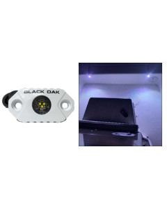 BLACK OAK MARINE ACCENT LIGHT LED WHITE HOUSING [MAL-W]