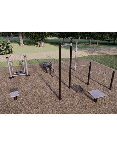 ActionFit Combination Course 2.0 (Inground Mount)