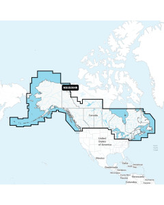 Garmin NSUS004R Navionics+ Canada & Alaska mcroSD