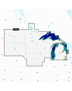 Garmin NVUS005R Navionics+ Vision+ U.S. North microSD