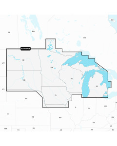 Garmin NSUS005R Navionics+ U.S. North microSD