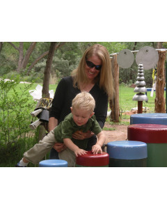 Toddler Tuned Drums with Rainbow Caps (Surface Mount)