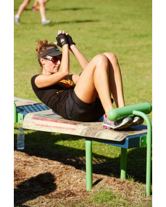 ActionFit Sit-Up Station & UP197 sign