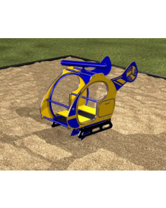 Kidstuff Spring Rider, Helicopter, 4-Seater [9739]