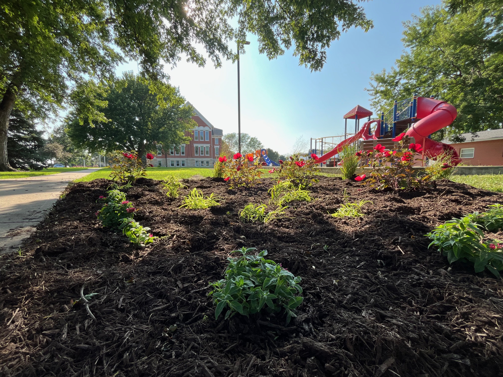Nebraska Christian School Students Start New Year with New Playground
